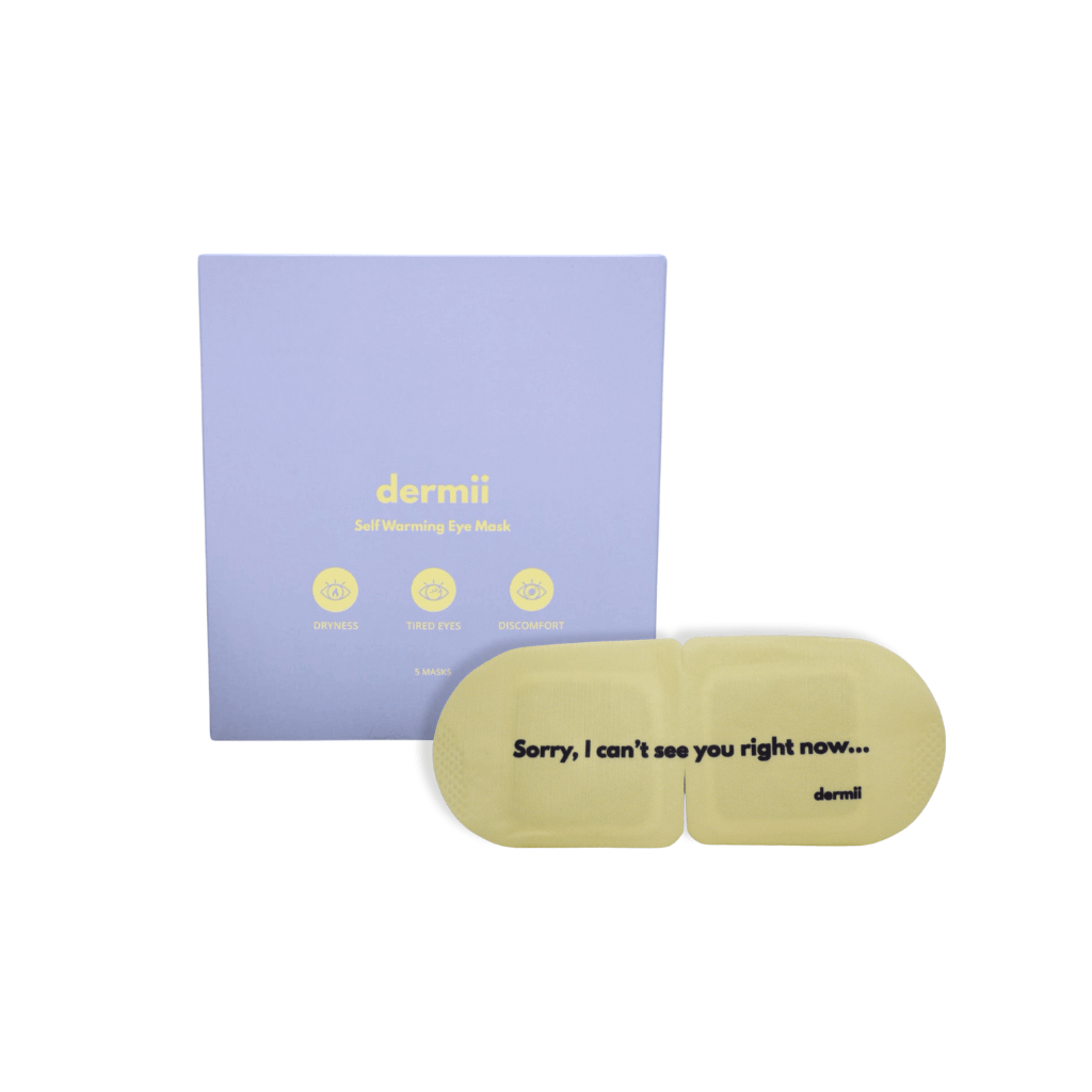 Self Warming Eye Mask (5 masks per box) - Dermii
