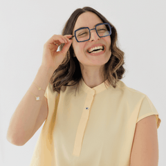 Ally, optometrist and Dermii co-founder